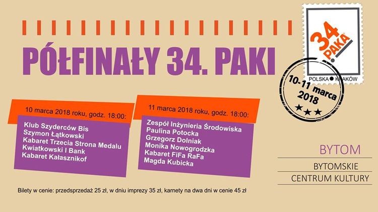 Kabaret Kałasznikof z Rybnika w półfinale PAKI, Materiały prasowe