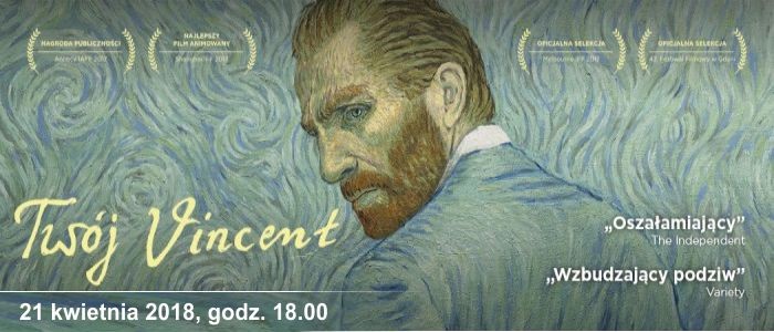 „Twój Vincent” w DK Chwałowice: projekcja filmu i spotkanie z Robertem Gulaczykiem, 