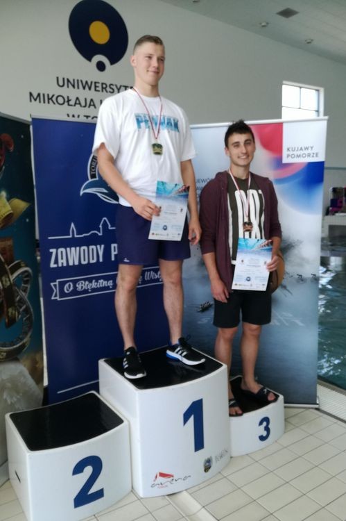 Pływanie: Bieniak i Pawlas z medalami w Toruniu, Materiały prasowe