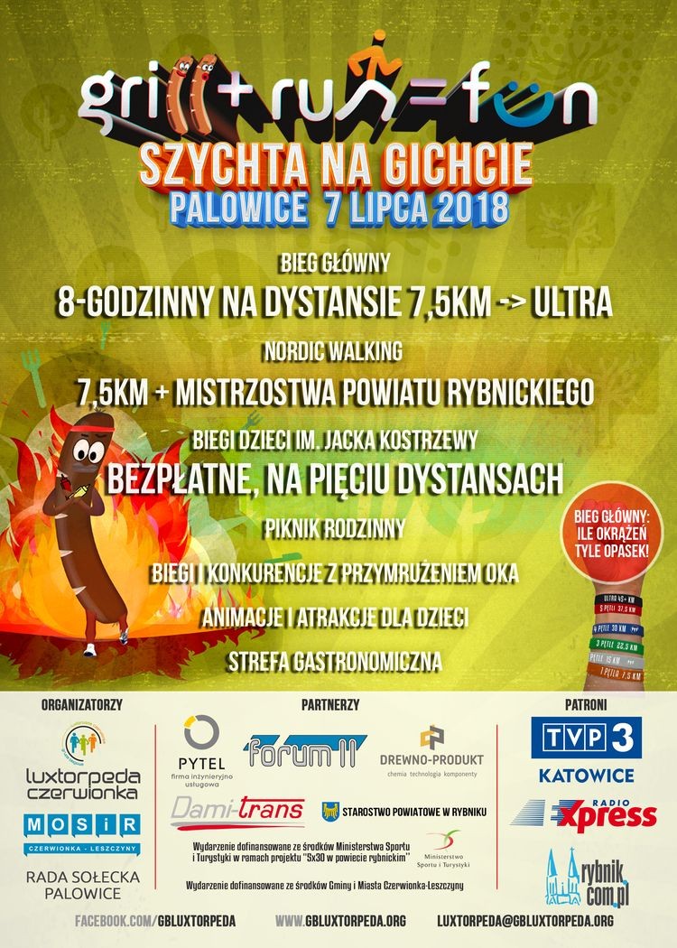 Ultramaraton „Szychta na Gichcie” w Palowicach, 