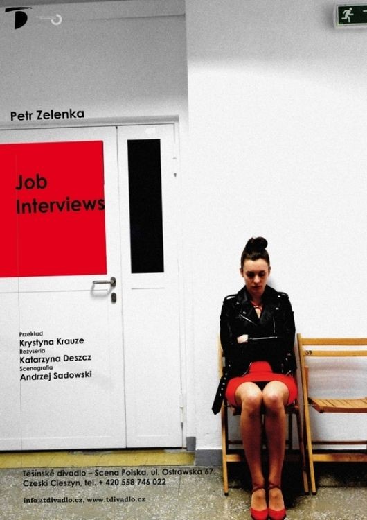 Polska premiera spektaklu komediowego Petra Zelenki „Job Intervievs” w Rybniku, 
