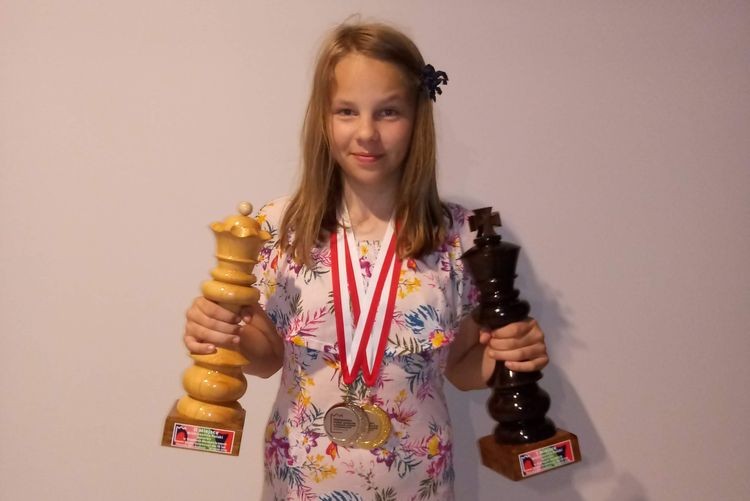 Martyna Starosta z Jejkowic mistrzynią Polski w szachach szybkich, materiały prasowe