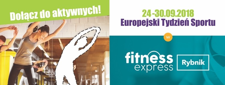 Europejski Tydzień Sportu w Fitness Express Rybnik. Maraton Fitness, 