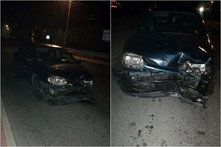 Pijany uderzył w samochód. Ścigali go inni kierowcy, Informacje drogowe 24H z powiatu Wodzisław Śląski, Rybnik