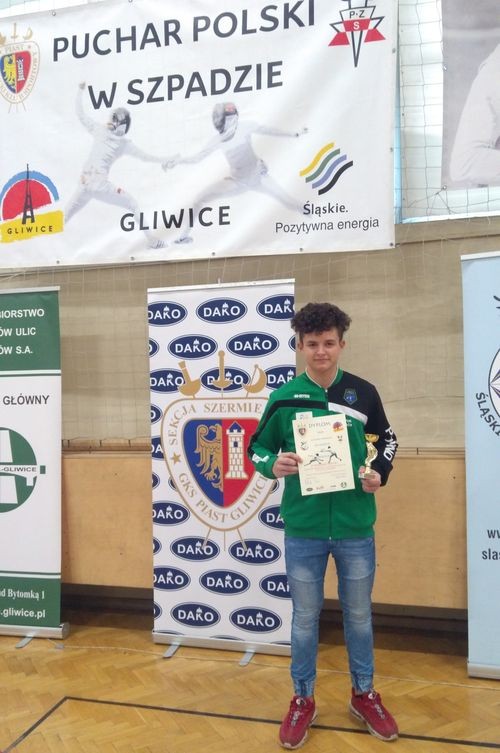 Szpadzistki z Rybnika zdominowały II Puchar Polski juniorów młodszych w Gliwicach, Materiały prasowe