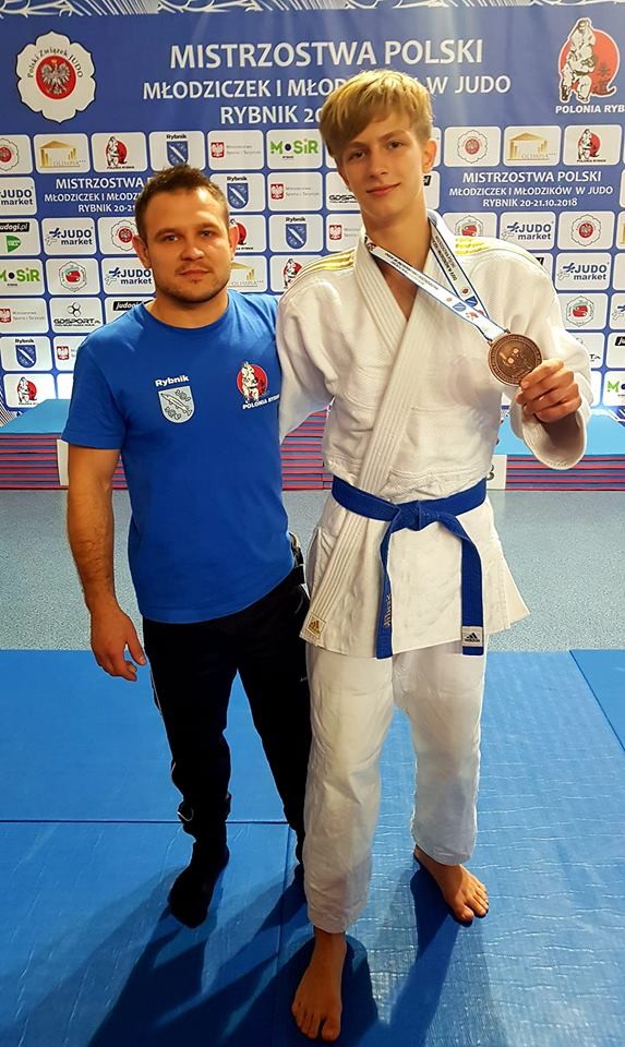 Judo: Marcin Gardian z Polonii Rybnik mistrzem Polski młodzików, Facebook Polonia Rybnik