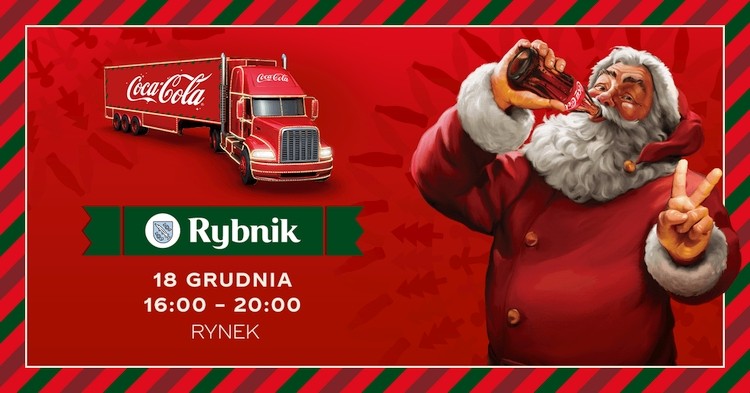 Świąteczna ciężarówka Coca-Coli przyjedzie do Rybnika, Materiały prasowe