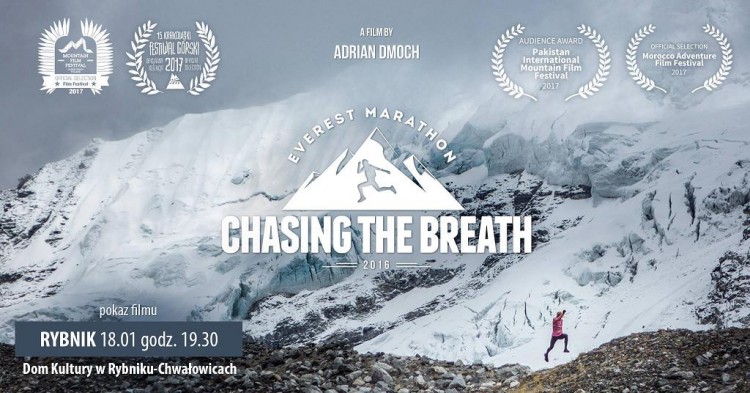 Filmy o bohaterze Everest Marathon w DK Chwałowice, Materiały prasowe
