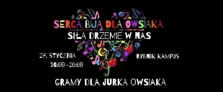 „Gramy dla Jurka Owsiaka”. Zmiana miejsca koncertu!, 