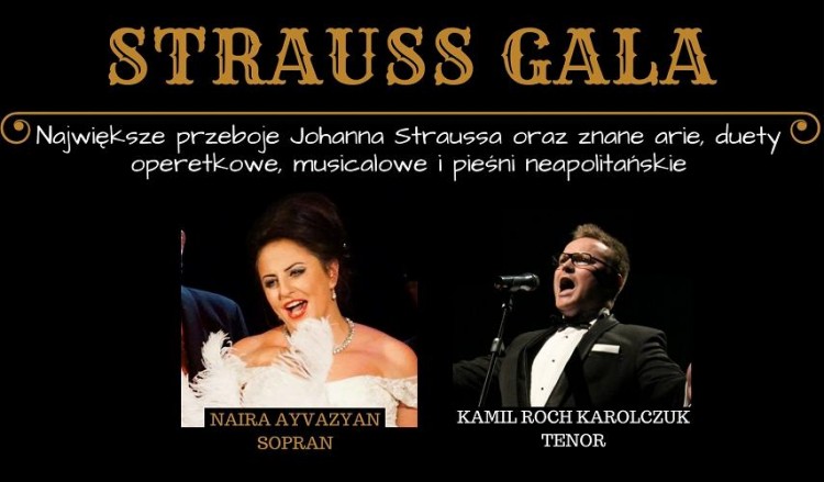Koncert operetkowy Strauss Gala w DK Chwałowice, Materiały prasowe