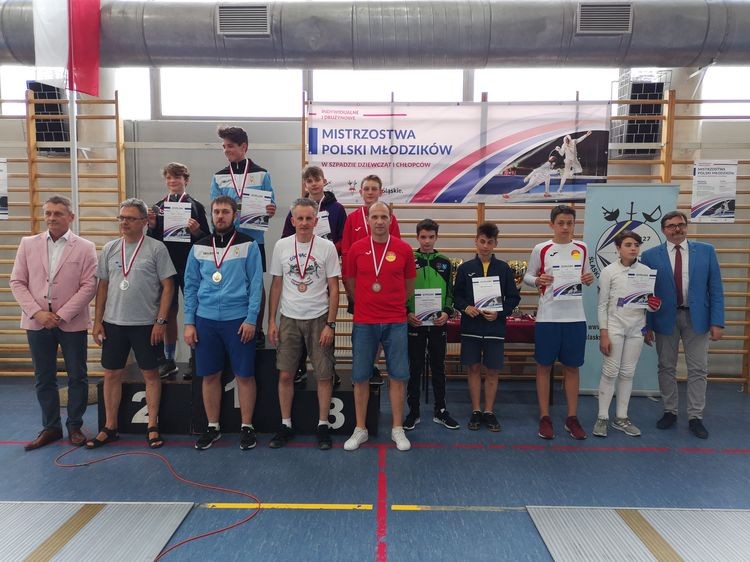 Szermierka: 4 medale RMKS-u Rybnik w mistrzostwach Polski młodzików, Materiały prasowe