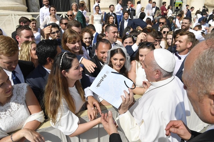 Rybniczanie z wizytą u papieża Franciszka, DAR