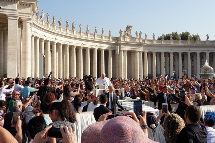 Rybniczanie z wizytą u papieża Franciszka, DAR