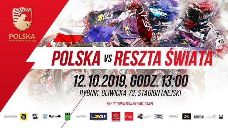 Żużel: składy na mecz Polska vs. Reszta Świata w Rybniku. Są jeszcze bilety!, 