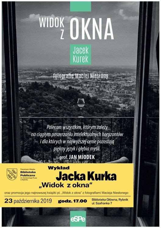 Biblioteka: promocja książki Jacka Kurka, 