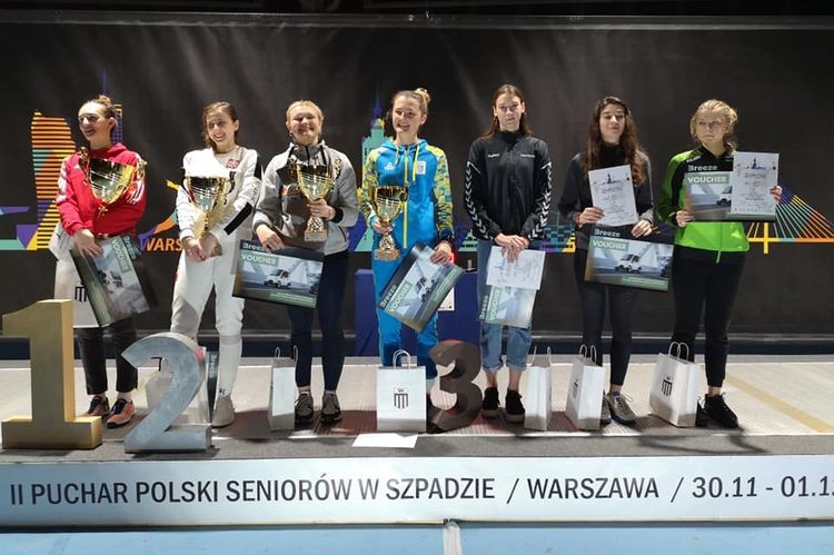 Szermierka: Alicja Klasik w finale Pucharu Polski Seniorek w Warszawie, Materiały prasowe