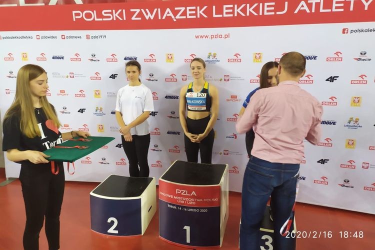 Lekkoatletyka: Julia Polak wicemistrzynią Polski w biegu na 200m, Materiały prasowe