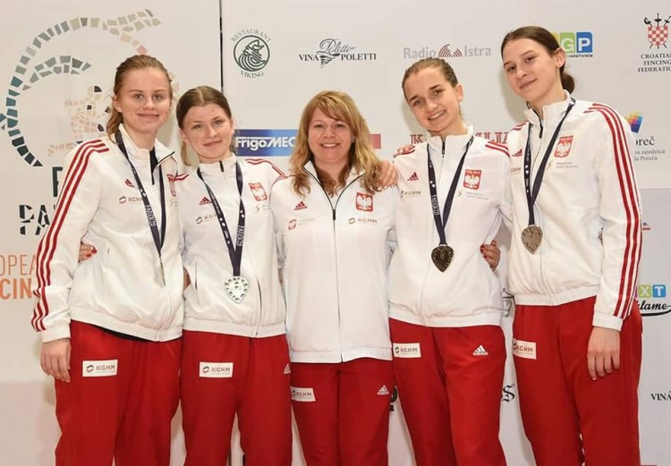 Szermierka: Alicja Klasik na podium mistrzostw Europy juniorów, Materiały prasowe