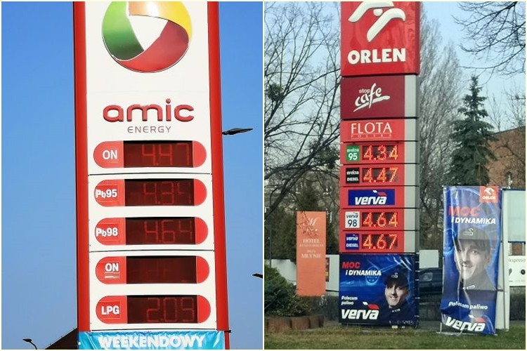 Ceny paliw – trójka z przodu coraz bliżej, bf