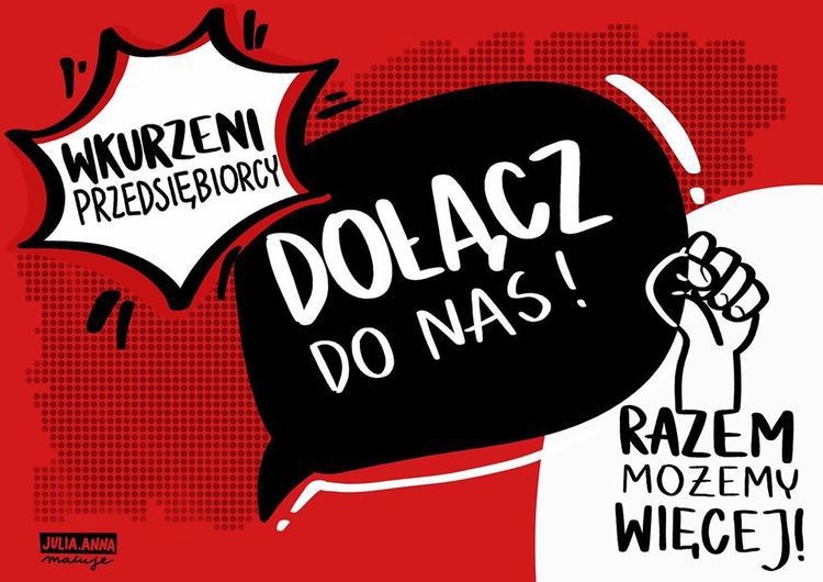 Wkurzeni Przedsiębiorcy – to nowa inicjatywa śląskich biznesmenów walczących o przeżycie, Facebook