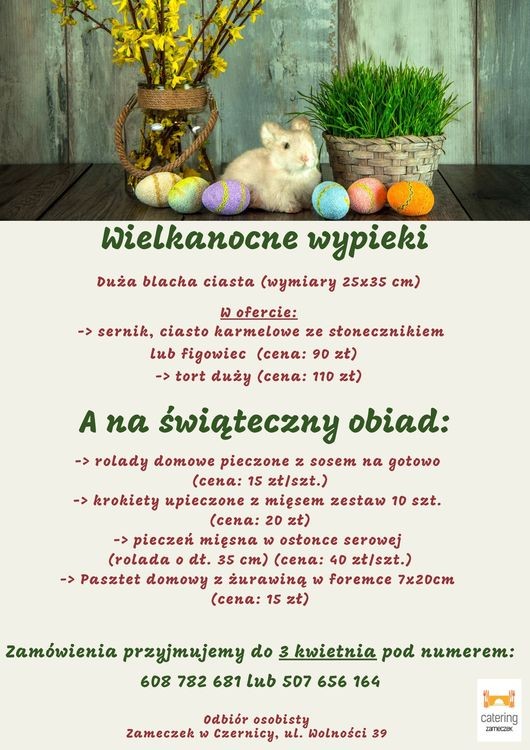 Zameczek w Czernicy: smacznie i domowo na święta, Materiały prasowe