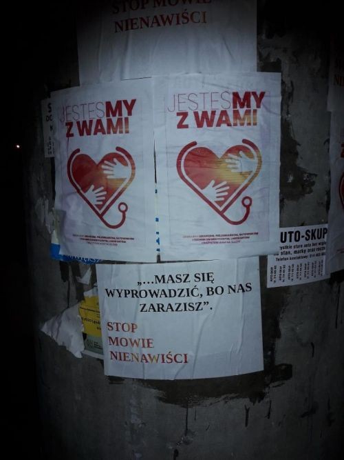 „Śląsk to ludzie! Nie zaraza!” - takie plakaty pojawiły się w Rybniku, Śląskie Heksy