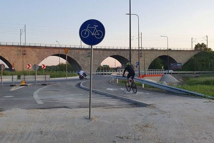 Śródmiejska droga rowerowa już stoi. Co dalej? (wideo), Agnieszka Skupień/UM Rybnik