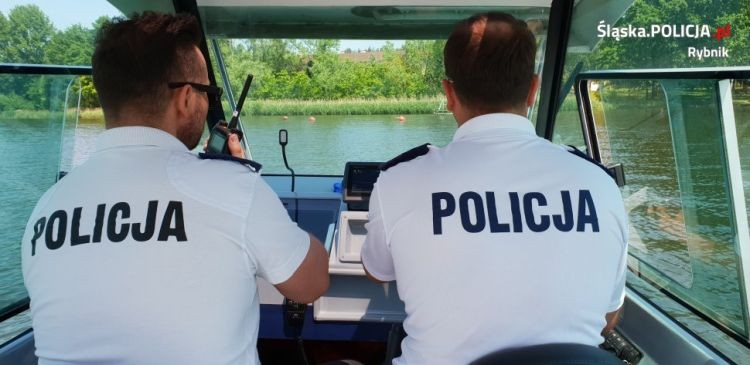 Policyjni motorowodniacy rozpoczęli sezon, KMP Rybnik