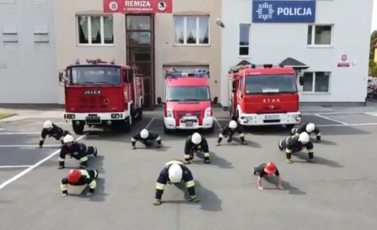 Strażacy z Rybnika i powiatu pompują dla chorego Wojtusia, Facebook