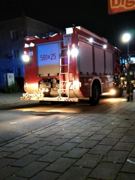 Pożar Biedronki w Boguszowicach. Podpalenie?, OSP Kłokocin