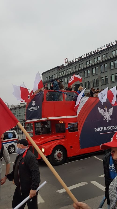 Rybniczanin był na Marszu Niepodległości. Relacja (wideo), Czytelnik Grzegorz