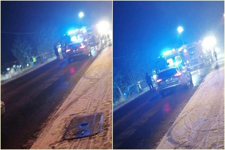 Boguszowicka: samochód uderzył w drzewo, Rybnik i okolice-Informacje drogowe 24H
