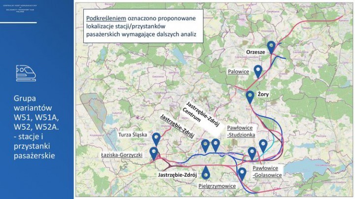 CPK: jest przetarg na studium dla budowy linii kolejowej z Katowic do Ostrawy, CPK