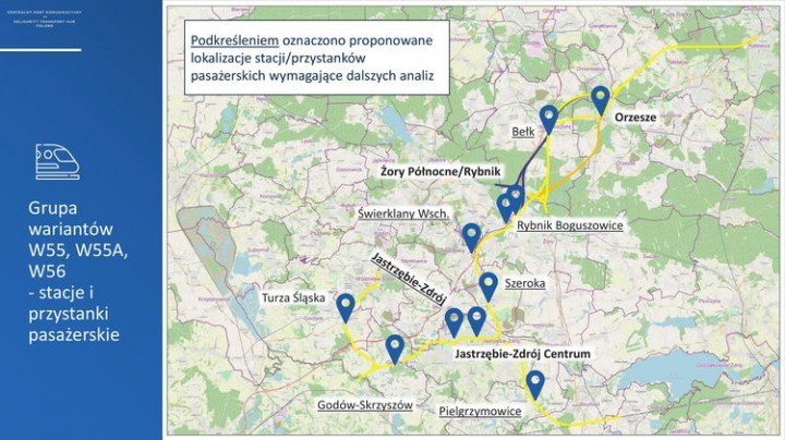 CPK: jest przetarg na studium dla budowy linii kolejowej z Katowic do Ostrawy, CPK