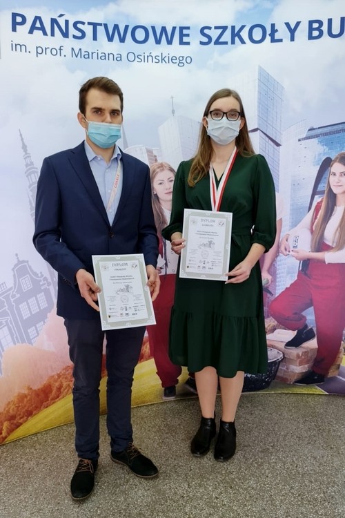 Uczniowie budowlanki zostali finalistami olimpiady, Izabela Banajska