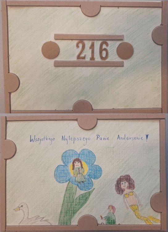 Biblioteka w Rybniku: dzieci pisały kartki urodzinowe dla Andersena, Materiały prasowe