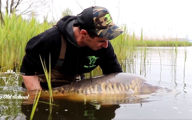 Taaka ryba wyciągnięta z zalewu! Grzegorz złowił karpia-giganta (wideo), Facebook