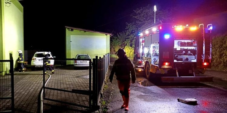 Rybnik i powiat po nawałnicy: za strażakami pracowita noc, OSP Gaszowice