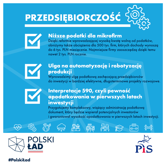Niższe podatki, większe PKB, nowe miejsca pracy. Rząd ogłasza Polski Ład, PiS/Facebook