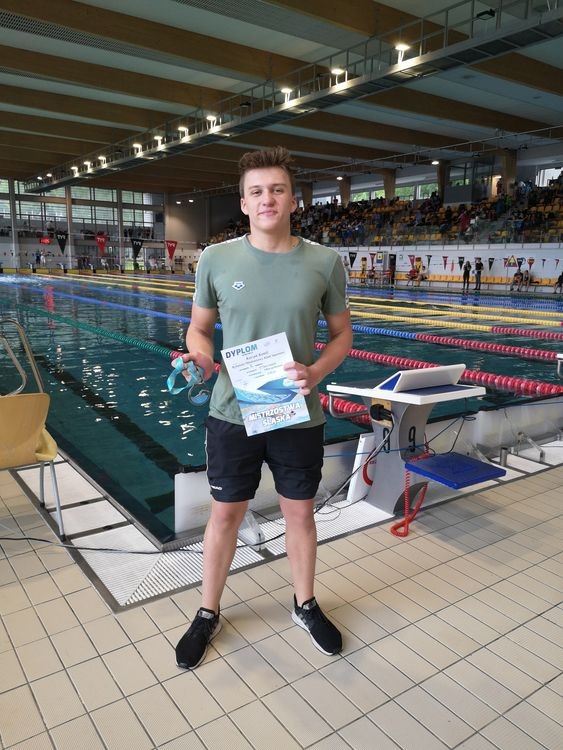 Pływanie, RMKS Rybnik: Kacper Duda wywalczył trzy złote medale mistrzostw Śląska, RMKS Rybnik