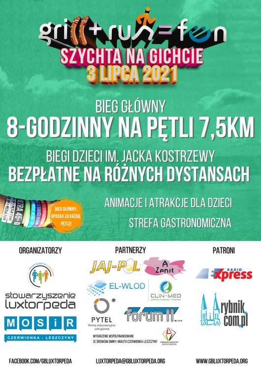 Grill+Run=Fun „Szychta na Gichcie” - Palowice 2021, 