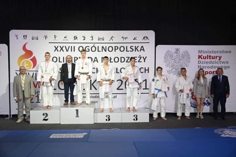 Judo, Polonia Rybnik: Dawid Szulik ze złotym medalem OOM, Facebook Polonia Rybnik