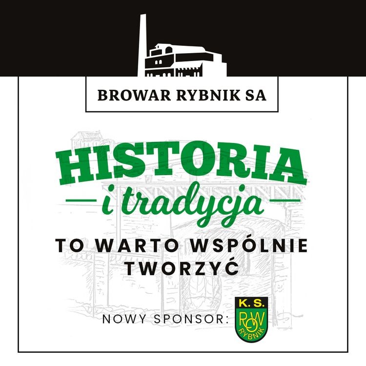 Browar Rybnik nowym sponsorem ROW-u, 