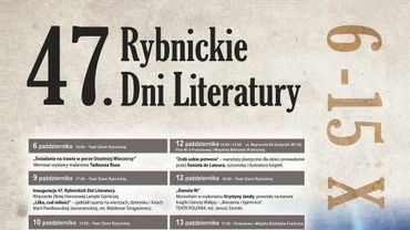 47. Rybnickie Dni Literatury – program