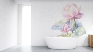 Dekoracyjne naklejki, czyli sposób na wyrazistą łazienkę