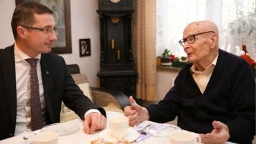Alojzy Fros świętuje 101 lat. Przeżył wojnę, obóz koncentracyjny i marsz śmierci
