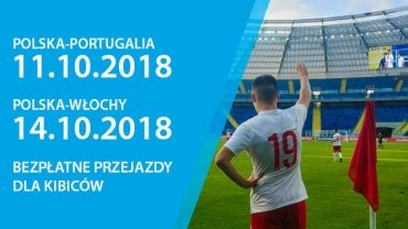 W Chorzowie zagra reprezentacja Polski. Kibice pojadą kolejami za darmo
