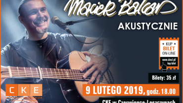 CKE: Maciej Balcar promuje solowy album „Struś”