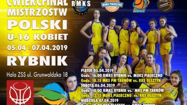 Koszykarki RMKS-u powalczą w Rybniku w ćwierćfinale MP U-16