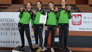 Trzy medale szermierzy RMKS-u Rybnik w mistrzostwach Polski juniorów młodszych